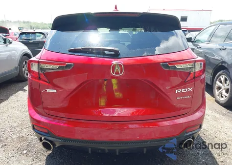 2021 Acura Rdx A-Spec Package z USA, uszkodzony, nr VIN 5J8TC2H67ML048190